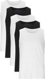 ENDURANCE Top Rabby Zwart-Wit Heren M