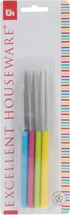 12x Colored Peelers 17 cm - Cooking - Kitchen Utensils - Potato Peelers