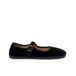 Pisamonas Baby's, dames, blote voeten, fluweel, gesp