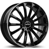 GMP STELLAR noir diamant lèvre 9.0Jx22 5x112 ET37