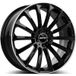 GMP STELLAR noir diamant lèvre 9.0Jx22 5x112 ET37