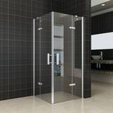 Douchecabine Vierkant Hoekinstap 90x90x200 cm 8 mm Nano Antikalk Coating