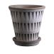 Bergs Potter Cache-pot Atlas raw Gris, Ø12 cm