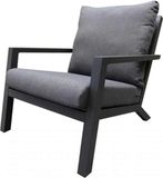 AVH-Collectie Malaga lounge tuinstoel aluminium antraciet