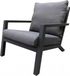 AVH-Collectie Malaga lounge tuinstoel aluminium antraciet