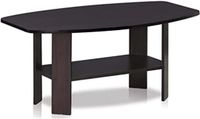 Merkloos Furinno Salontafel, donker walnoot