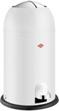 WESCO Kickmaster Junior Prullenbak | Pedaalemmer | 12 Liter | Metaal - Mat wit