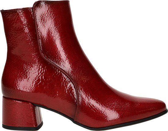 Marco Tozzi Enkellaarsjes Hak - Rood - Maat 37 - Dames - Herfst/Winter 2025