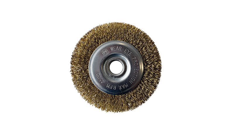 Gloria Electric Weed Sweeper Brush - Brass & Steel - For MultiBrush and WeedBrus