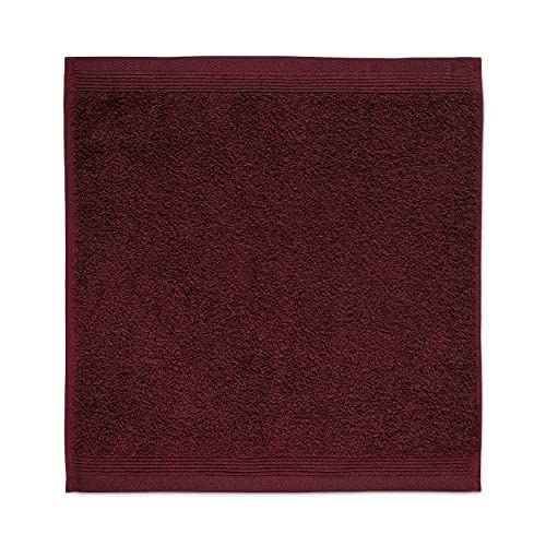 Möve Superwuschel zeepdoek 30 x 30 cm bordeaux