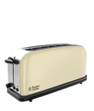 Russell Hobbs Colours Plus+ Long Slot Broodrooster - Crème