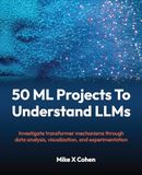 50 ML Projects To Understand LLMs: Investigate transformer mechanisms through data analysis, visualization, and experimentation