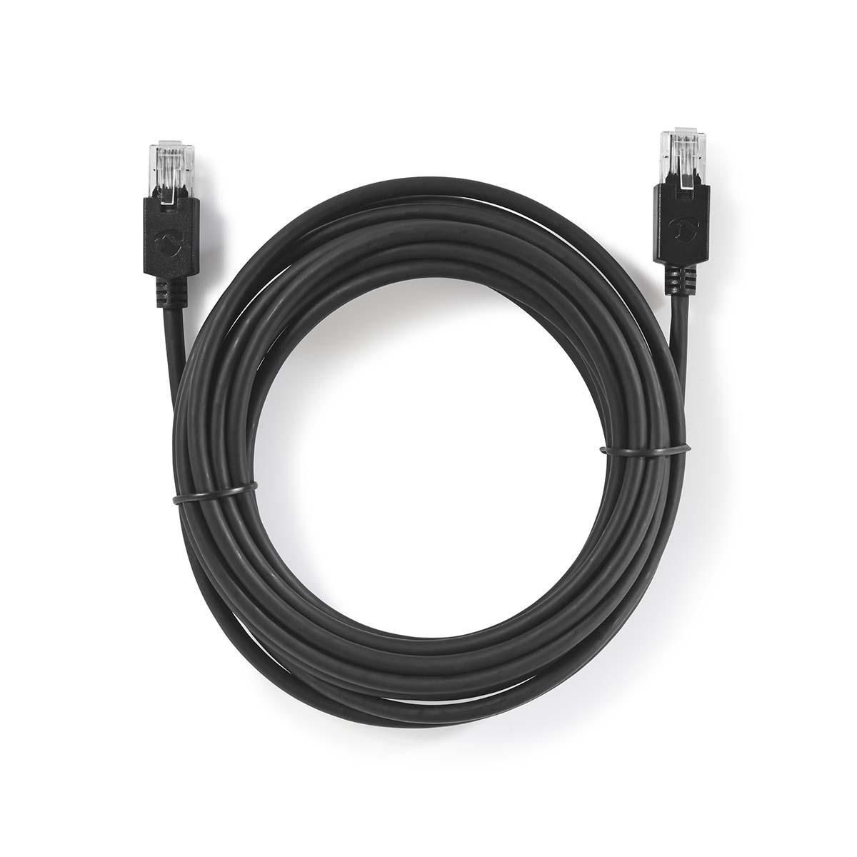 Nedis CCBW85210AT200 - Netwerkkabel - 20 m - Zwart