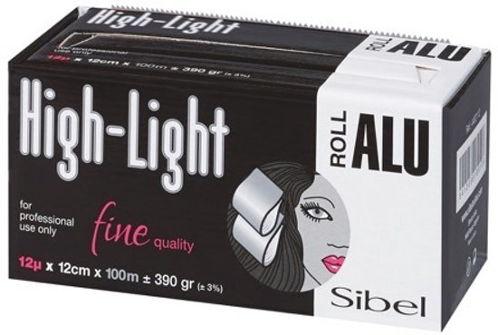 Sibel HIGH-LIGHT 12Âµ ROL ALUMINIUM 100M X 12CM