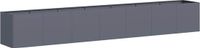vidaXL Plantenbak 280x40x40 cm koudgewalst staal antracietkleurig
