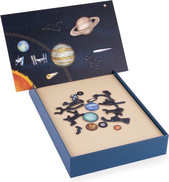 APLI Kids Zonnestelsel Magneetspel - Educatief spel - 3+ jaar