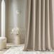 ROOM99 Aura gordijn met plooiband, 180 x 260 cm, beige