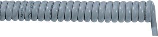 Lapp 70002670 Spiraalkabel ÖLFLEX® SPIRAL 400 P 500 mm / 1500 mm 12 G 1 mm² Grijs 1 stuk(s)