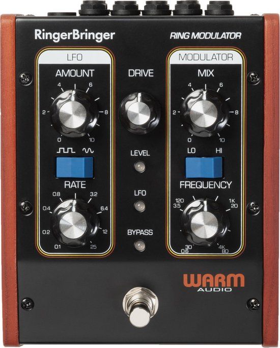 Warm Audio RingerBringer - Ring Modulator - Black - Guitar Effect Pedal
