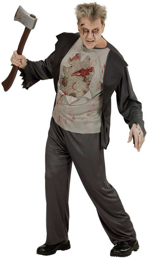 Widmann Zombie Kostuum Zombie Mark Man XL Carnaval kostuum Verkleedkleding