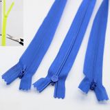 LEDUC 3 Stuks Verstelbare Gekleurde Onzichtbare Ritsen - Blauw, tot 60CM