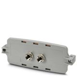 Phoenix Contact ECS-P-122X169-S-UV-2M12 GY 1050379 Voorplaat (l x b x h) 62 x 163 x 30 mm PC Grijs 5 stuk(s)