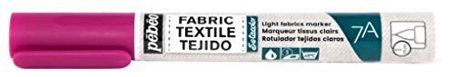 Pébéo 803405 7A textielmarker - 1 mm - roze