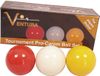 Ventura Carom Set Tour 61.5mm - Geel/Rood/Wit - Polyester