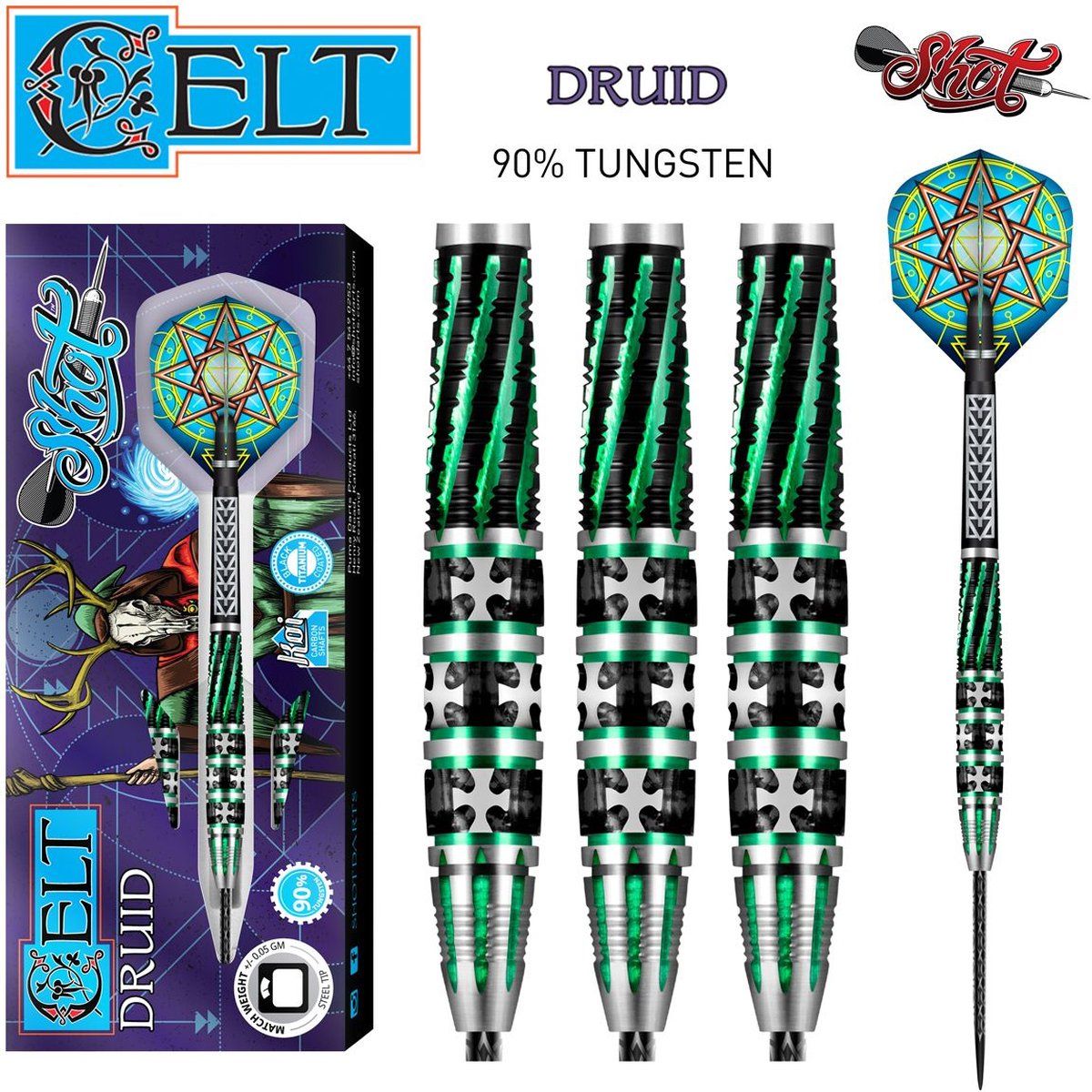 Shot Celt Druid 90% 25 gram - 9415639066647