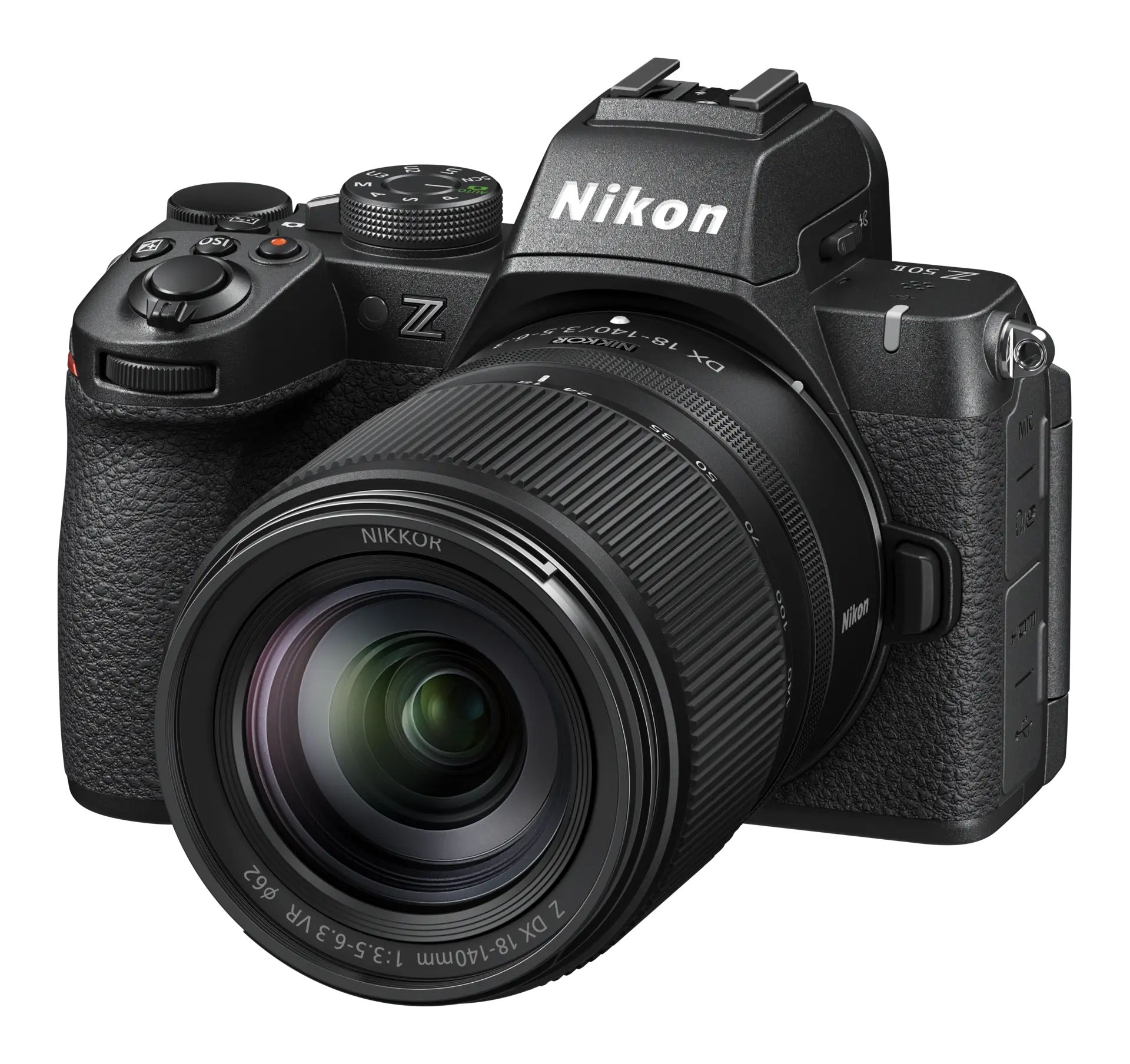 Nikon Z 50II - Systeemcamera - Zwart - + DX 18-140mm lens