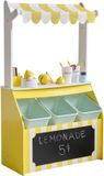 Teamson Kids Limonadekraam Speelset met Interactieve Accessoires - Rollenspel Speelgoed - Geel