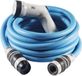 Tuyau d'arrosage de jardin sans marque 10 m - Léger et extensible - Bleu