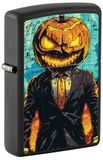 Zippo Mister Pumpkin, Black Mat, Color Image