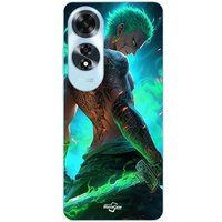 Maniacase Etui Oppo A60 One Piece Zoro 3D Manga Anime Fanart
