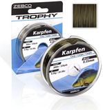 Zebco Nylon Trophy Carp Vislijn 300m - 0.25mm - 5.0kg - Bruin