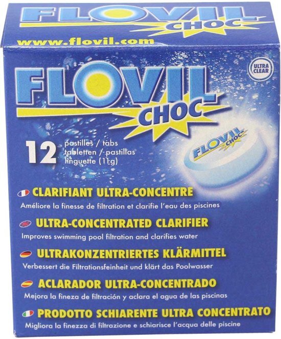 Flovil Choc vlokkingsmiddel 12 tabletten