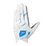 Mizuno Gant à double prise, blanc/bleu