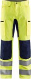 Blåkläder High Vis broek met stretch 1585-1811 - High Vis Geel/Marineblauw - C44