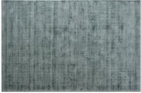 Vente-unique Handgeweven vloerkleed - 160 x 230 cm - Blauwgrijs - 1800g/m² - MOLINI