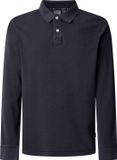 Pepe Jeans New Oliver Lange Mouw Poloshirt Zwart L Man