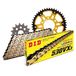 Kettingset DID Kettingset Stealth 530VX3 / 114 klinkslot goud voor Suzuki GSF Bandit N S 1200 cc Bj. 1997-2005