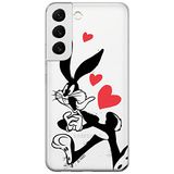 ERT GROUP mobiel telefoonhoesje voor Samsung S22 origineel en officieel erkend Looney Tunes patroon Bugs 002