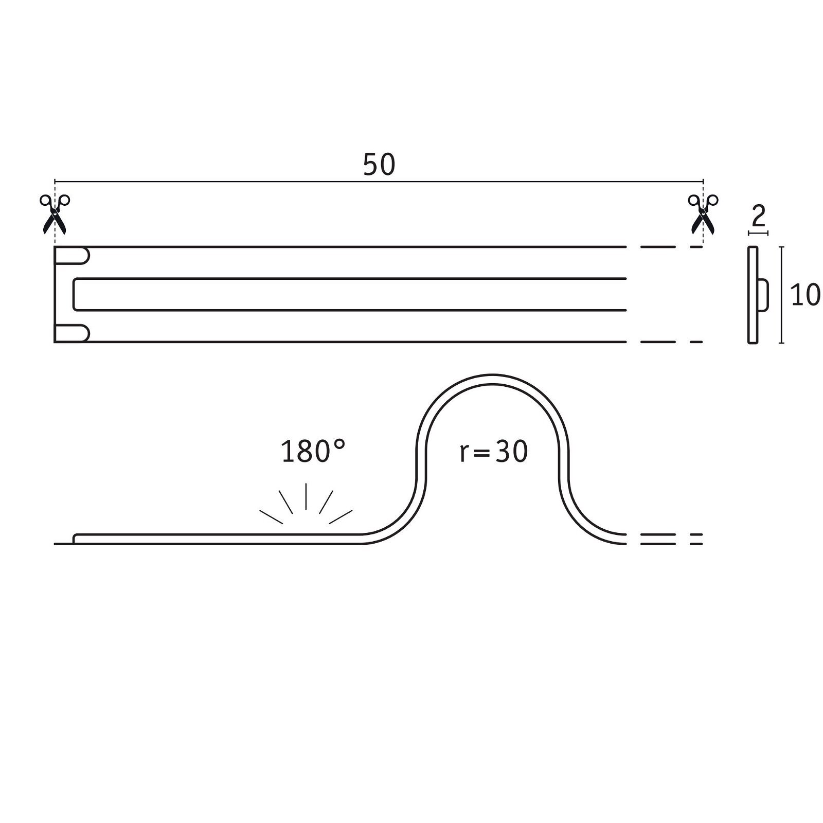 Paulmann Pro LED Strip Gold P150 COB 5m 68W 1400lm/m 528LEDs/m 4000K