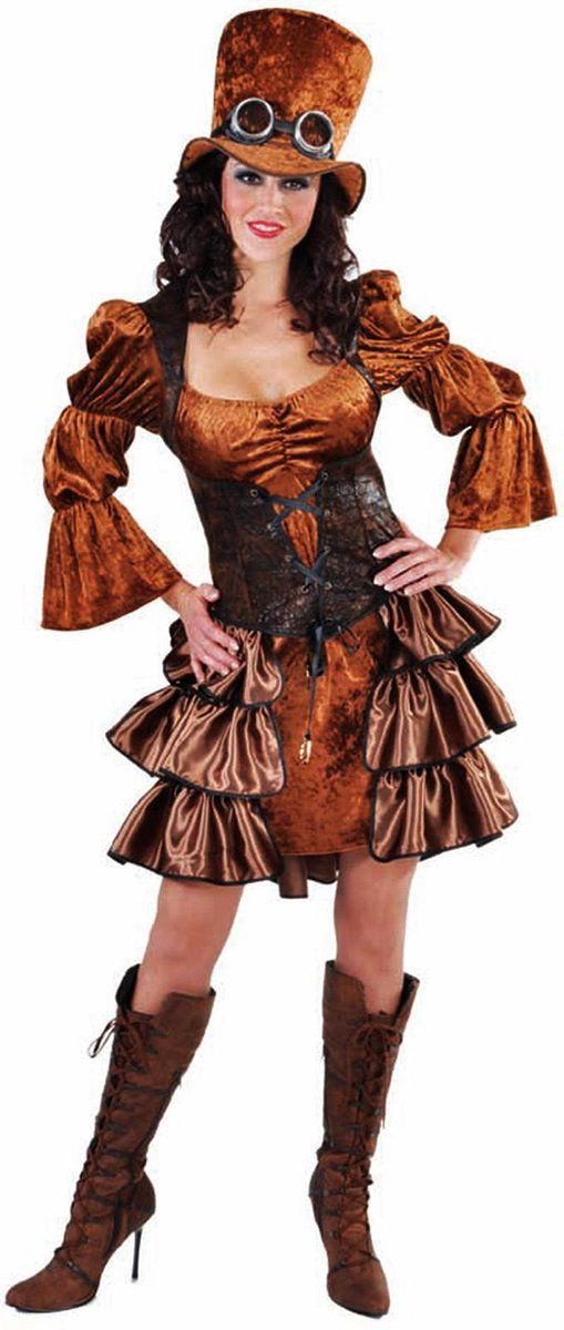 Magic by Freddy Steampunk Kostuum | Vrouw | Large | Carnaval kostuum | Verkleedkleding