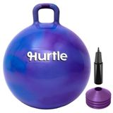Hurtle Springbal pour enfants à partir de 3 ans, 51 cm animal à ressort avec poignée solide