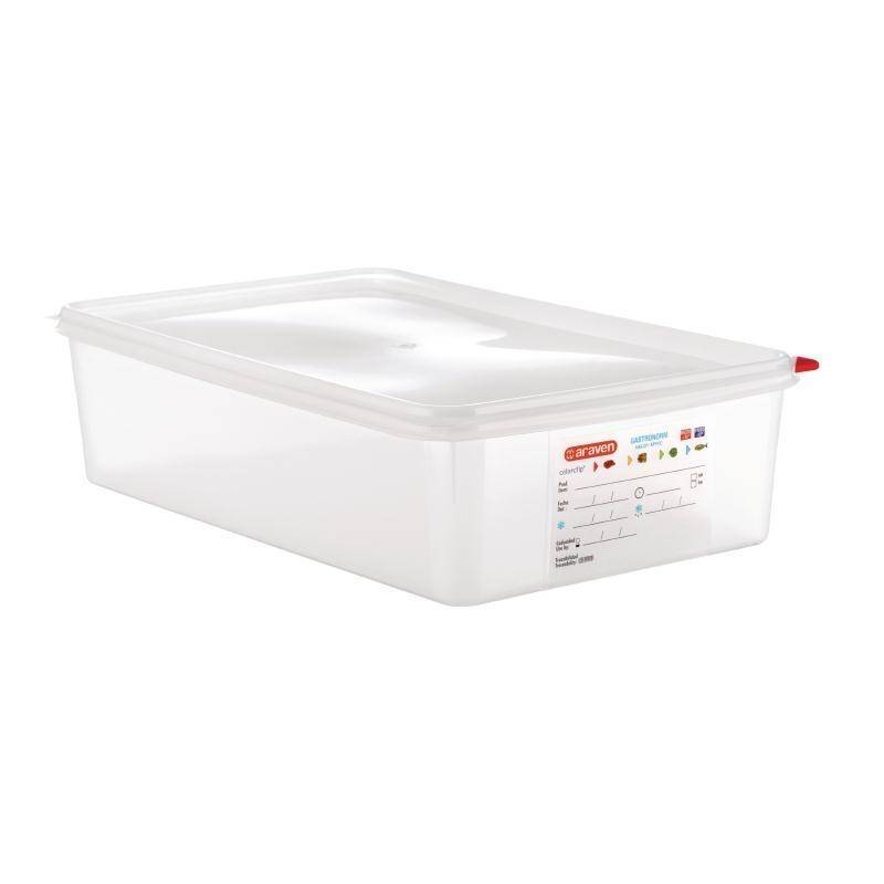 Araven GN1/1 voedselcontainer met deksel 13,7ltr