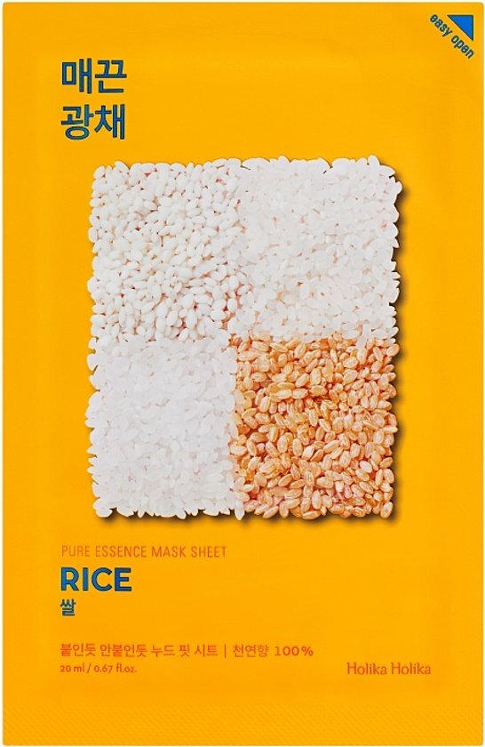 Holika Holika Pure Essence Mask Sheet - Rice