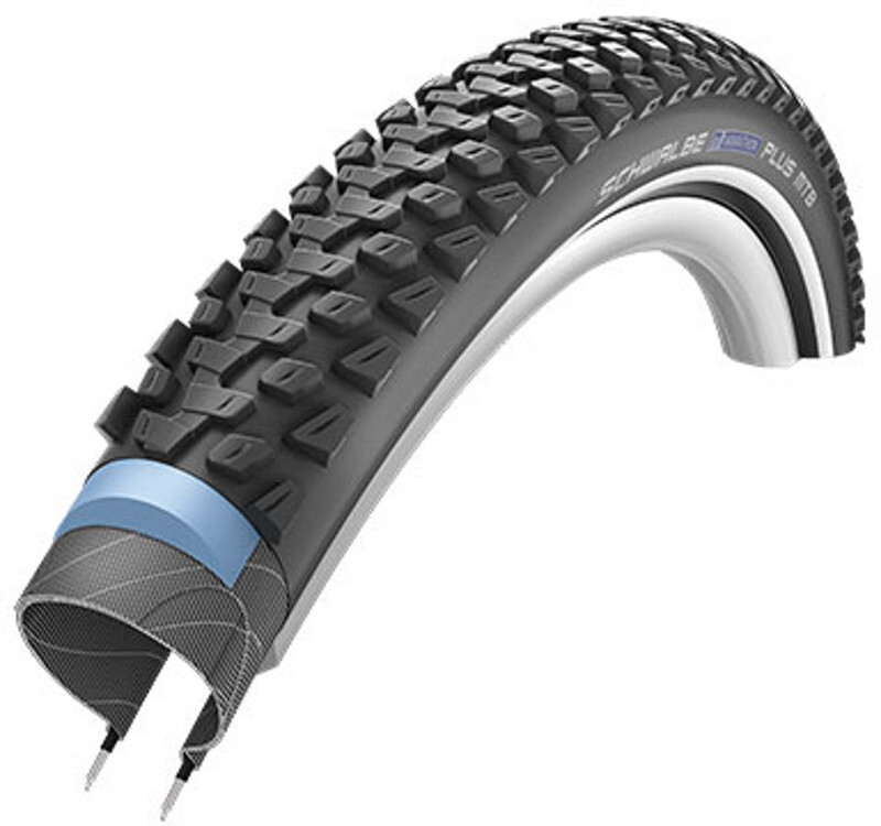 Schwalbe Marathon Plus MTB Fietsband 26 draadband Reflex zwart