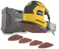 Powerplus elektrische handpalmschuurmachine POWX04810 - 220 W Multischuurmachine