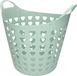 Bella Flexible laundry basket round green 26 liters - plastic - D45 x H40 cm